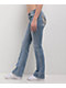 Miss Me Aleah Floral Wing Light Wash Bootcut Jeans - Thumbnail image 3 of 8