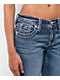 Miss Me Angellica Butterfly Medium Wash Bootcut Jeans - Thumbnail image 4 of 7