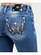 Miss Me Ariana Wings Medium Wash Bootcut Jeans - Thumbnail image 3 of 5