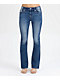 Miss Me Ariana Wings Medium Wash Bootcut Jeans - Thumbnail image 2 of 5