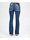 Miss Me Ariana Wings Medium Wash Bootcut Jeans - Thumbnail image 1 of 5