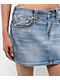 Miss Me Cleo Light Wash Mid Rise Skirt - Thumbnail image 3 of 6