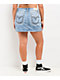 Miss Me Cleo Light Wash Mid Rise Skirt - Thumbnail image 6 of 6