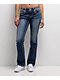 Miss Me Cora Stitched Medium Blue Bootcut Jeans - Thumbnail image 2 of 5