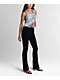 Miss Me Cross Black Wash Bootcut Jeans - Thumbnail image 5 of 13
