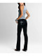 Miss Me Cross Black Wash Bootcut Jeans - Thumbnail image 6 of 13