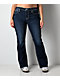 Miss Me Cross Medium Wash Bootcut Jeans - Thumbnail image 3 of 7