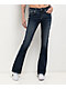 Miss Me Fleur De Lis Light Blue Wash Bootcut Jeans - Thumbnail image 2 of 7