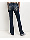 Miss Me Fleur De Lis Light Blue Wash Bootcut Jeans - Thumbnail image 1 of 7