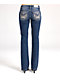 Miss Me Floral Wing Medium Wash Bootcut Jeans - Thumbnail image 2 of 4