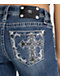 Miss Me Midnight Cross Blue Wash Bootcut Jeans - Thumbnail image 3 of 6