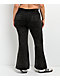 Miss Me Washed Black Flare Sweatpants - Thumbnail image 3 of 9