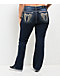 Miss Me Wing Medium Blue Wash Bootcut Jeans - Thumbnail image 4 of 5