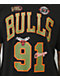 Mitchell & Ness Bulls Dennis Rodman Black T-Shirt - Thumbnail image 3 of 4