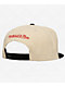 Mitchell & Ness Chicago Bulls Across The Board Cream & Black Snapback Hat - Thumbnail image 2 of 2