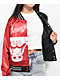 Mitchell & Ness Chicago Bulls Split Black & Red Satin Jacket