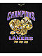 Mitchell & Ness Kids Lakers Rings Black T-Shirt - Thumbnail image 2 of 3