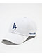 Mitchell & Ness LA Dodgers Back Burst White Strapback Hat - Thumbnail image 1 of 3