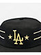 Mitchell & Ness LA Dodgers Pill Box Black Snapback Hat - Thumbnail image 3 of 4
