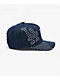 Mitchell & Ness LA Dodgers Run Stitch Navy Denim Snapback Hat - Thumbnail image 4 of 6