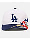 Mitchell & Ness LA Dodgers Shooting Stars White & Blue Snapback Hat - Thumbnail image 3 of 4