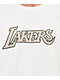 Mitchell & Ness Lakers Cream T-Shirt - Thumbnail image 2 of 3