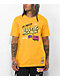 Mitchell & Ness Lakers Slap Sticker Yellow T-Shirt - Thumbnail image 1 of 3