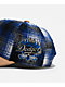 Mitchell & Ness Los Angeles Dodgers Plaid Out Blue & Brown Snapback Hat - Thumbnail image 4 of 5