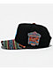 Mitchell & Ness Los Angeles Dodgers Tapped Black Snapback Hat - Thumbnail image 4 of 5