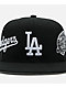 Mitchell & Ness Los Angeles Dodgers Trifecta Black Snapback Hat - Thumbnail image 2 of 4