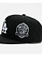 Mitchell & Ness Los Angeles Dodgers Trifecta Black Snapback Hat - Thumbnail image 3 of 4