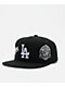 Mitchell & Ness Los Angeles Dodgers Trifecta Black Snapback Hat - Thumbnail image 1 of 4