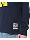 Mitchell & Ness Michigan Arch Logo Navy Long Sleeve T-Shirt - Thumbnail image 3 of 3