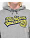 Mitchell & Ness Michigan Tail Sweep Grey Hoodie - Thumbnail image 3 of 3