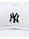 Mitchell & Ness NY Yankees Back Burst White Strapback Hat - Thumbnail image 3 of 3