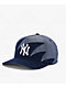 Mitchell & Ness New York Yankees Sharktooth Denim Blue Pro Pinch Snapback Hat - Thumbnail image 1 of 4