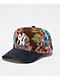 Mitchell & Ness New York Yankees Tapestry Floral Pro Pinch Snapback Hat - Thumbnail image 1 of 5