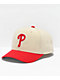 Mitchell & Ness Philadelphia Phillies Game On Pro Cream Snapback Hat - Thumbnail image 1 of 4