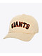 Mitchell & Ness SF Giants Deadstock Cream Corduroy Snapback Hat - Thumbnail image 1 of 3