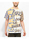 Mitchell & Ness x NBA Jumbotron 2.0 camiseta blanca, amarilla y morada