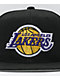 Mitchell & Ness x NBA Lakers Basic Black Snapback Hat - Thumbnail image 3 of 4