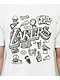 Mitchell & Ness x NBA Lakers Doodle White T-Shirt