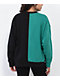 Mitchell & Ness x NBA Seattle Supersonics Black & Green Split Crewneck Sweater - Thumbnail image 2 of 3
