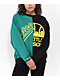 Mitchell & Ness x NBA Seattle Supersonics Black & Green Split Crewneck Sweater - Thumbnail image 1 of 3