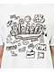 Mitchell & Ness x NBA Trail Blazers Doodle White T-Shirt  - Thumbnail image 2 of 3