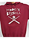 Modern Baseball Bats Red Hoodie - Thumbnail image 3 of 3