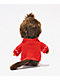 Monchhichi Red Heart Sweater Vinyl Plush Toy - Thumbnail image 2 of 3