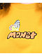 Monet Bea Butterfly Yellow Crop T-Shirt 