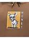 Monet Chihuahua Brown Hoodie - Thumbnail image 3 of 3