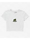 Monet Ribbit White Crop T-Shirt - Thumbnail image 3 of 3